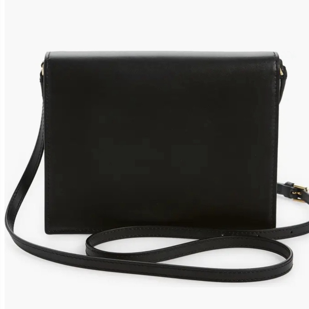 D&G leather flap crossbody bag color black - Picture 7 of 15